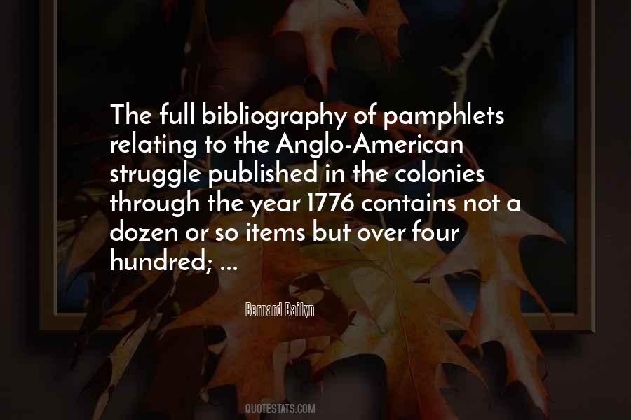 Quotes About Bibliography #1851774