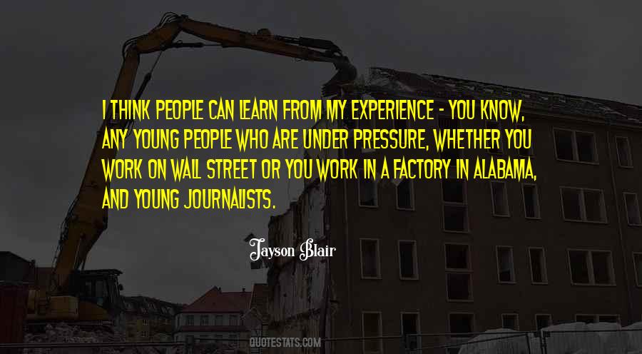 Quotes About Learn From Experience #125307