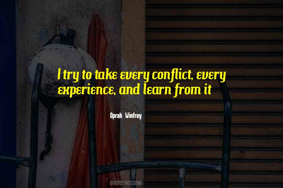 Quotes About Learn From Experience #172421