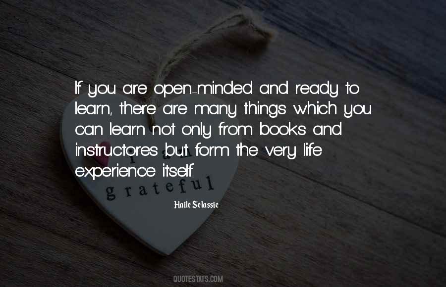 Quotes About Learn From Experience #176444