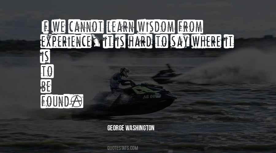 Quotes About Learn From Experience #214310