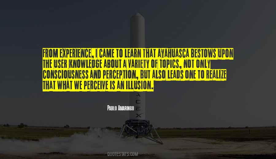 Quotes About Learn From Experience #301489