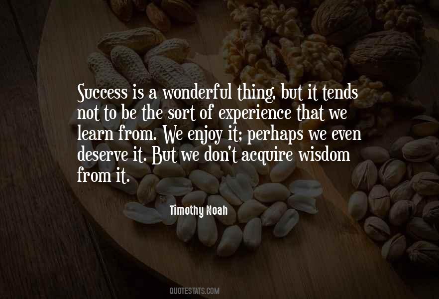 Quotes About Learn From Experience #539516