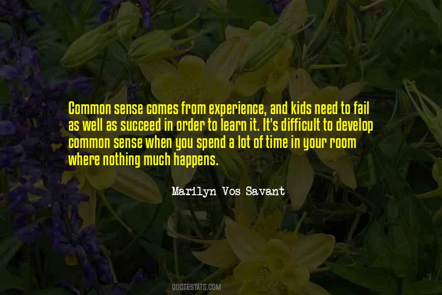 Quotes About Learn From Experience #597367