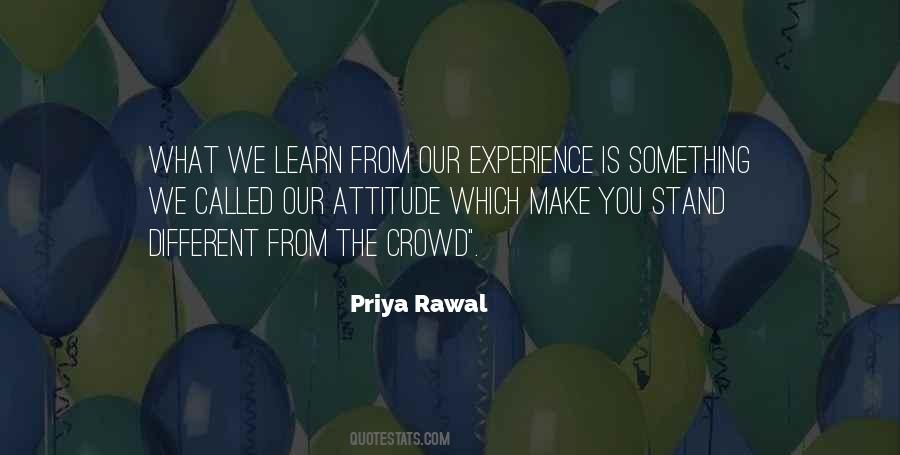 Quotes About Learn From Experience #654374