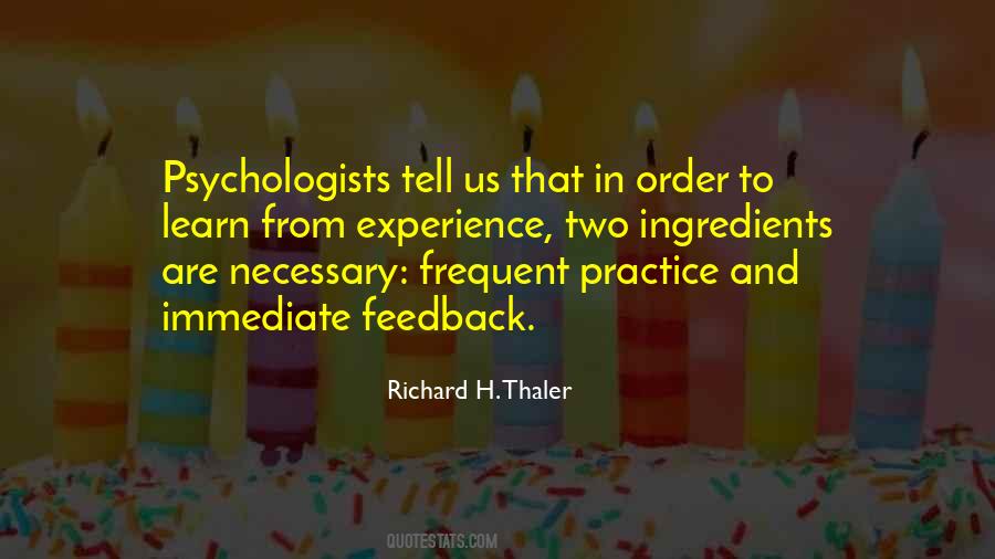 Quotes About Learn From Experience #766923