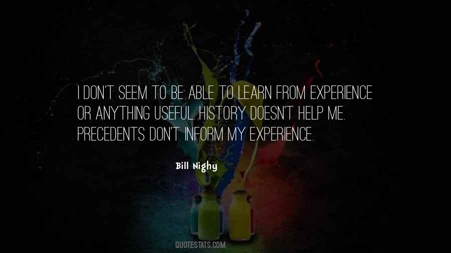 Quotes About Learn From Experience #988784