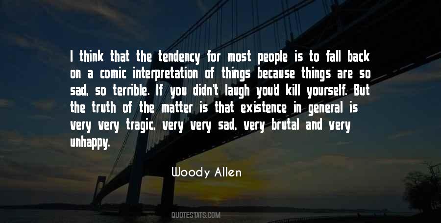 Tragic People Quotes #640701