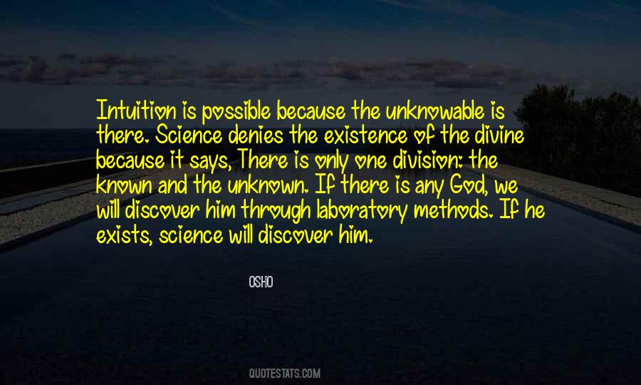 Unknown And Unknowable Quotes #1556607