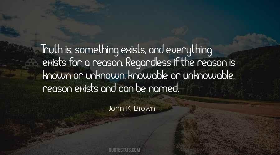 Unknown And Unknowable Quotes #199516