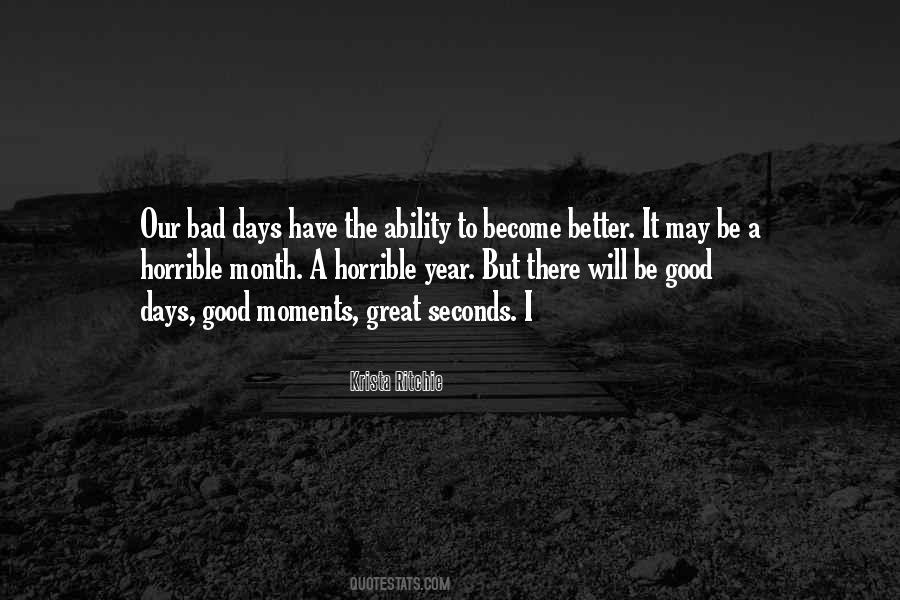 Quotes About A Bad Month #929767