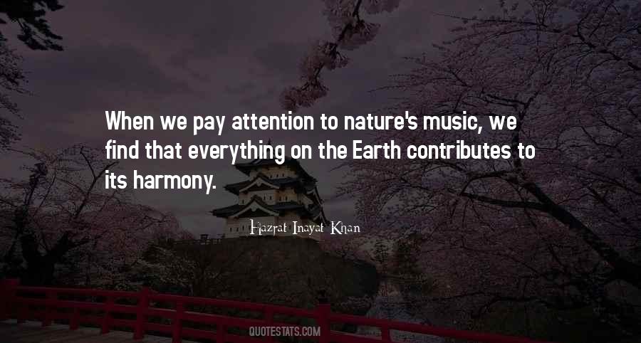 Nature S Music Quotes #755569