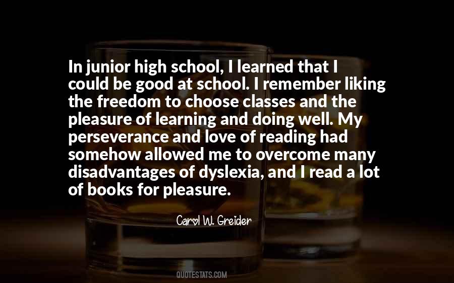 Quotes About School And Love #342284