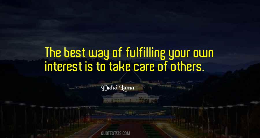 Care Of Others Quotes #777390