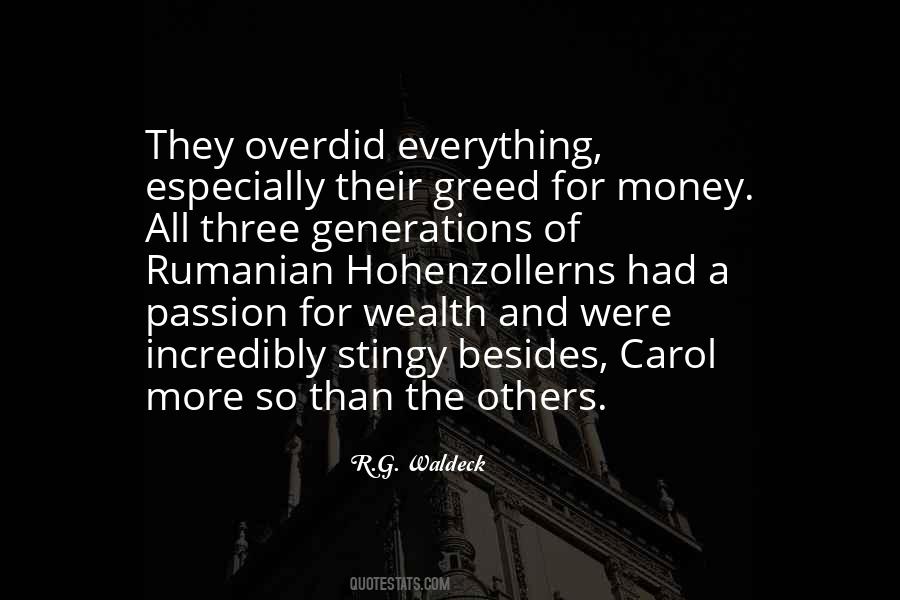 Greed And Money Quotes #595847