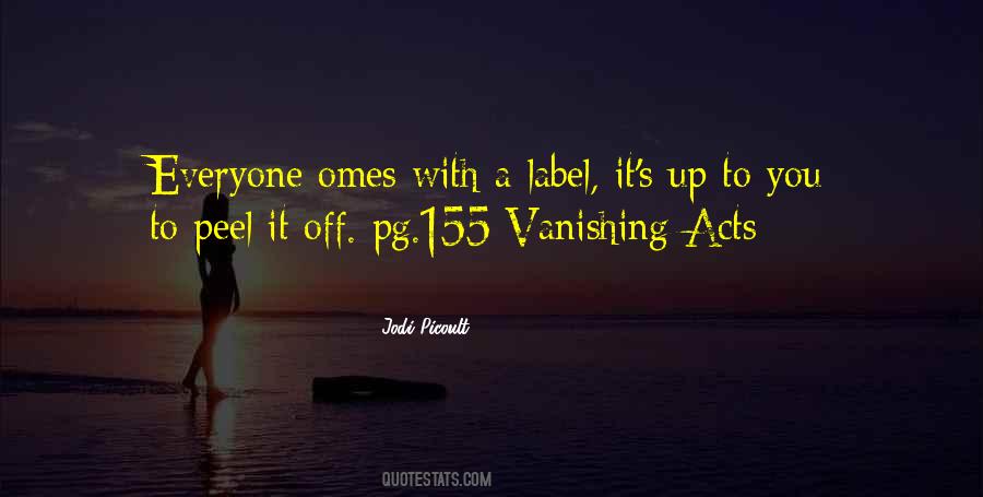 Quotes About Vanishing #233123