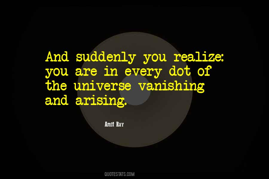 Quotes About Vanishing #862633