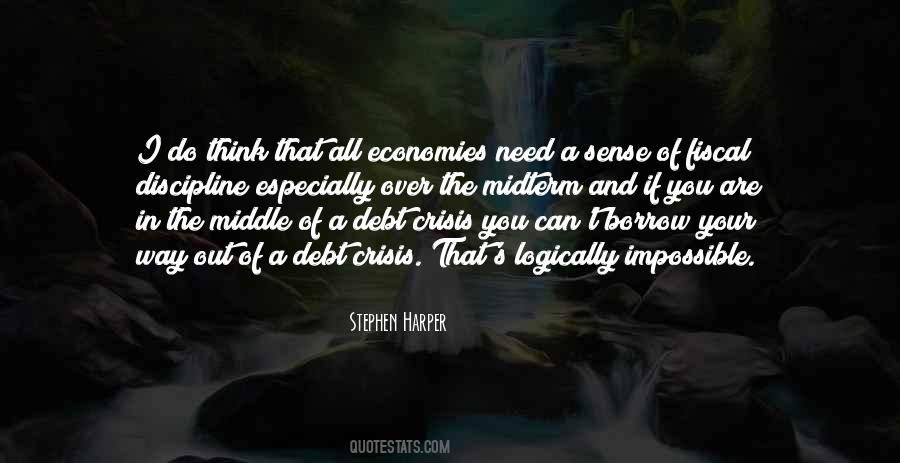Quotes About Debt Crisis #637653