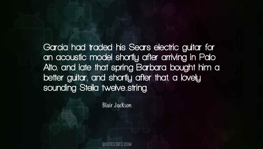 Quotes About Acoustic Guitar #1508252