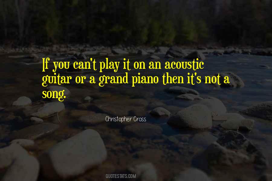 Quotes About Acoustic Guitar #599151