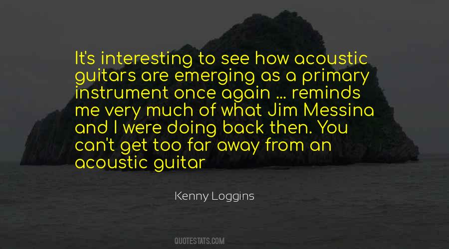 Quotes About Acoustic Guitar #88589
