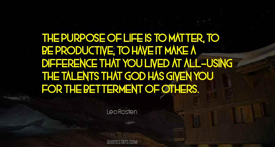 God Given Purpose Quotes #563825
