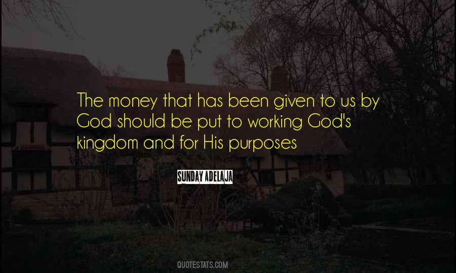 God Given Purpose Quotes #581487