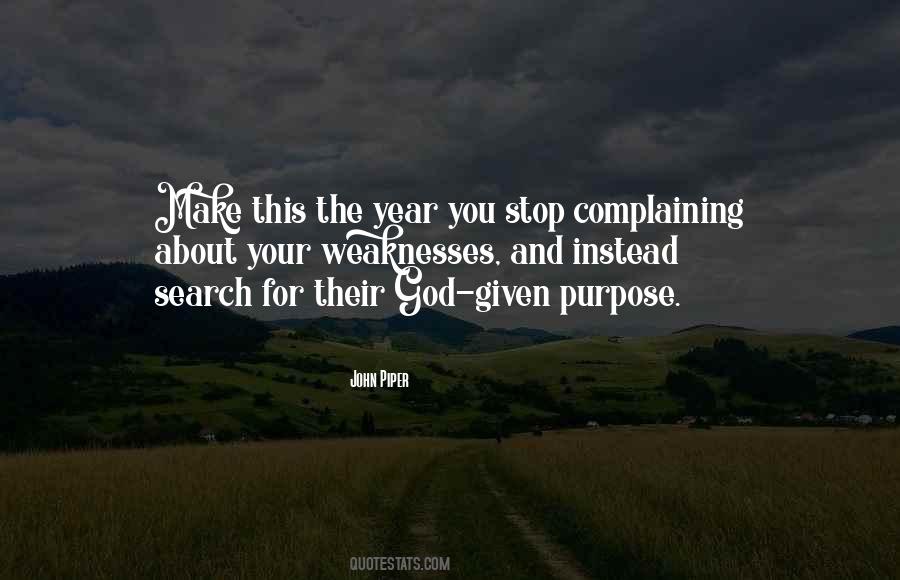 God Given Purpose Quotes #695222
