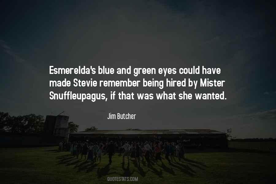 Quotes About Blue And Green Eyes #1844177
