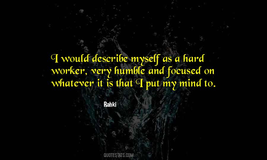Quotes About Describe Myself #1130350