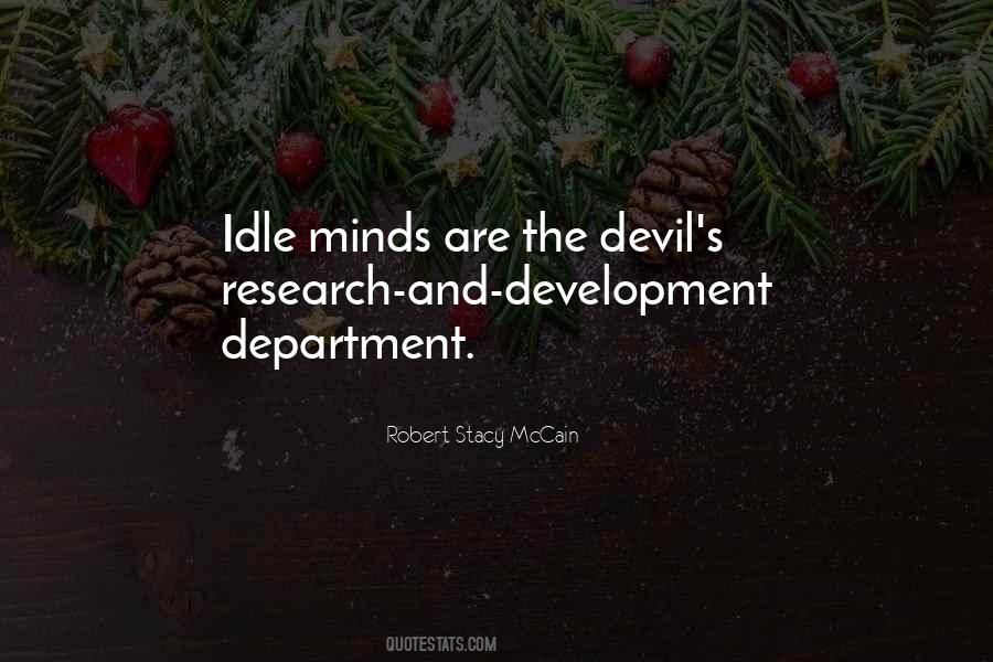 Quotes About An Idle Mind #642464