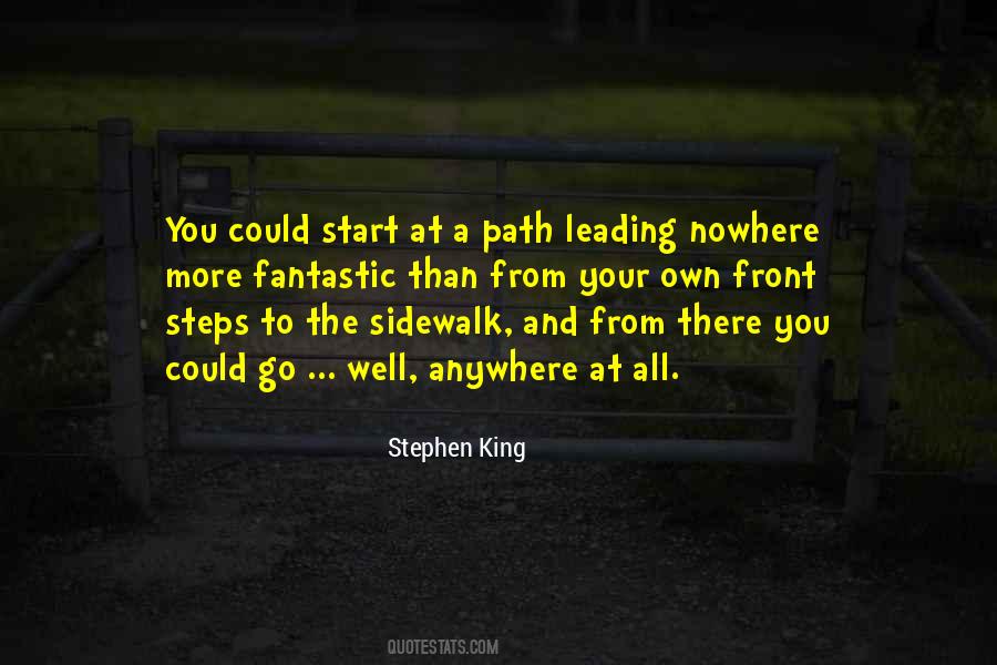 Quotes About Sidewalks #563127