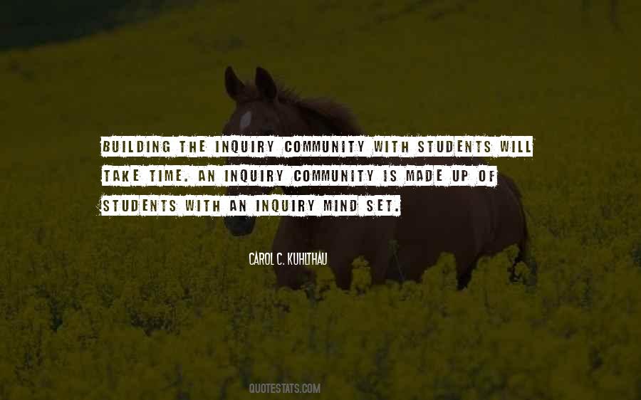 Quotes About Inquiry #1246783