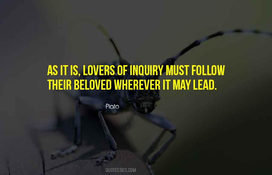 Quotes About Inquiry #1412778