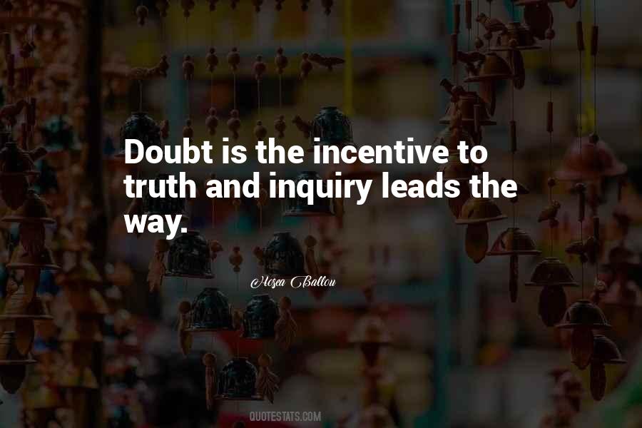 Quotes About Inquiry #1714943