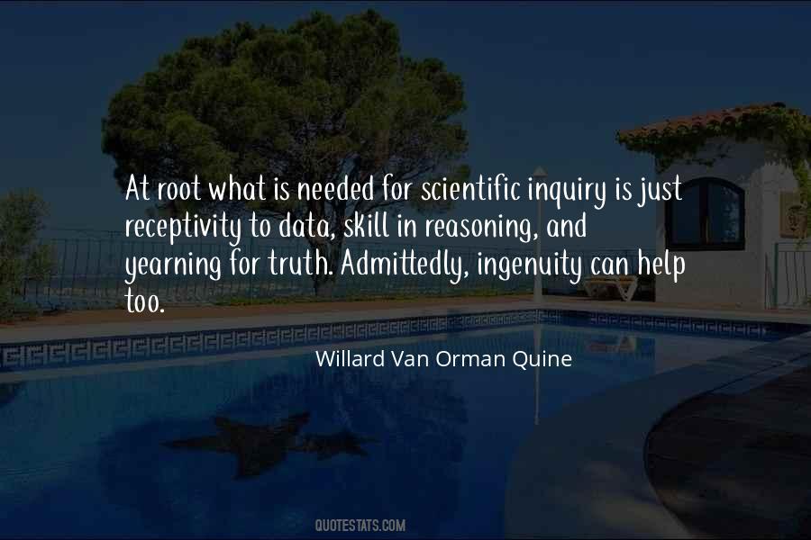 Quotes About Inquiry #998519