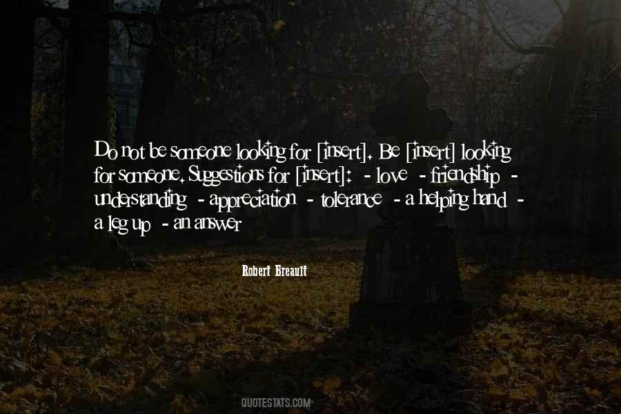 Quotes About Appreciation For Someone #277808