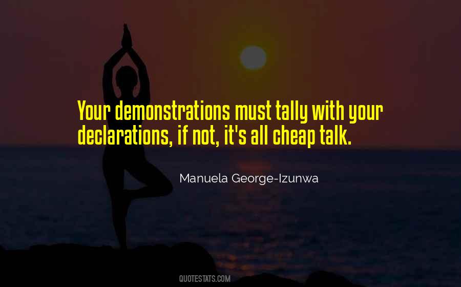 Quotes About Declarations #1782479