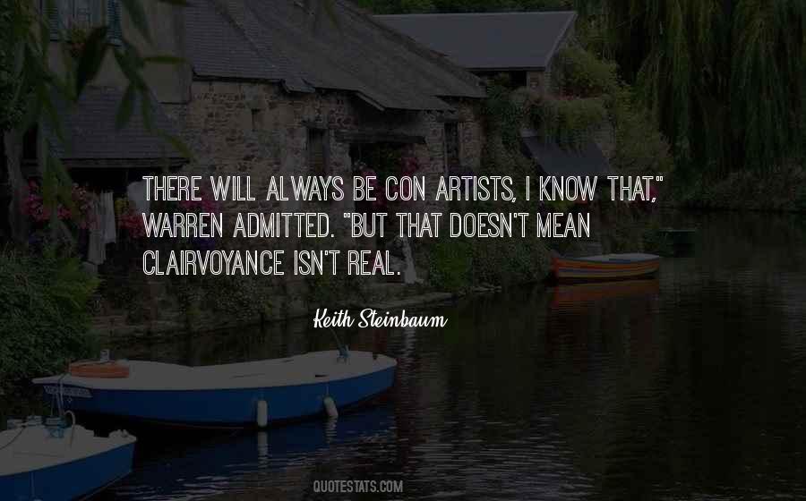 Quotes About Real Artists #1767698