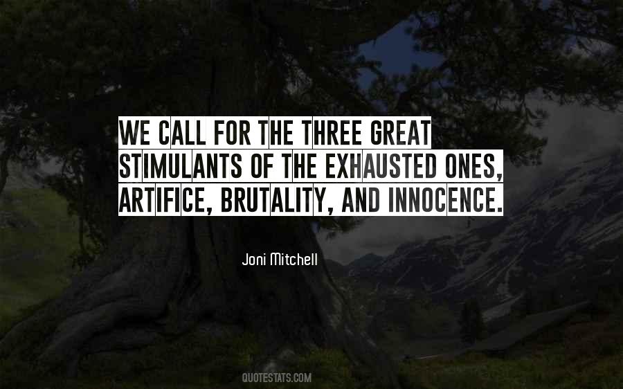 Quotes About Brutality #1252669