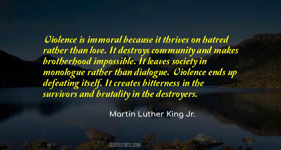 Quotes About Brutality #1643034