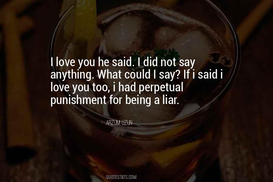 Did Not Lie Quotes #1240712