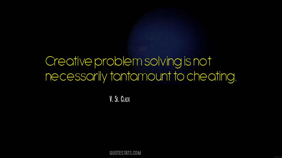Not Cheating Quotes #1108417