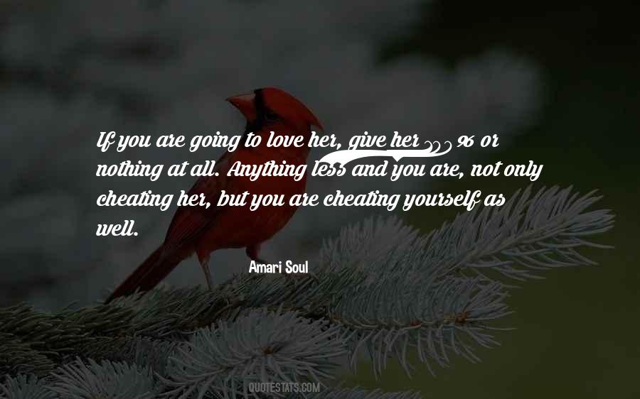 Not Cheating Quotes #332634