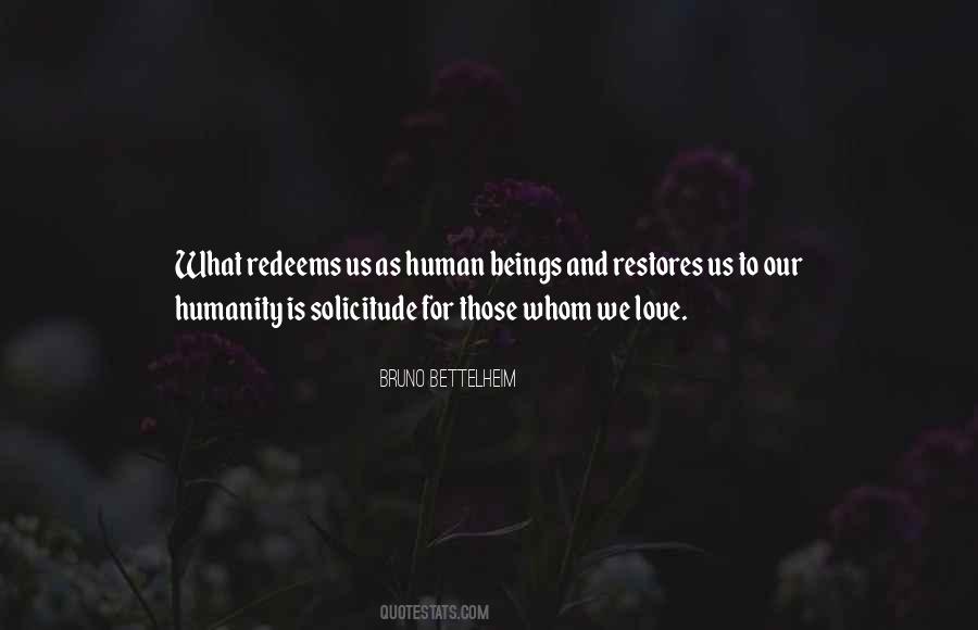 Quotes About Love For Humanity #279865