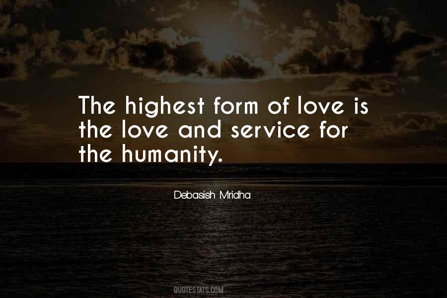 Quotes About Love For Humanity #298449