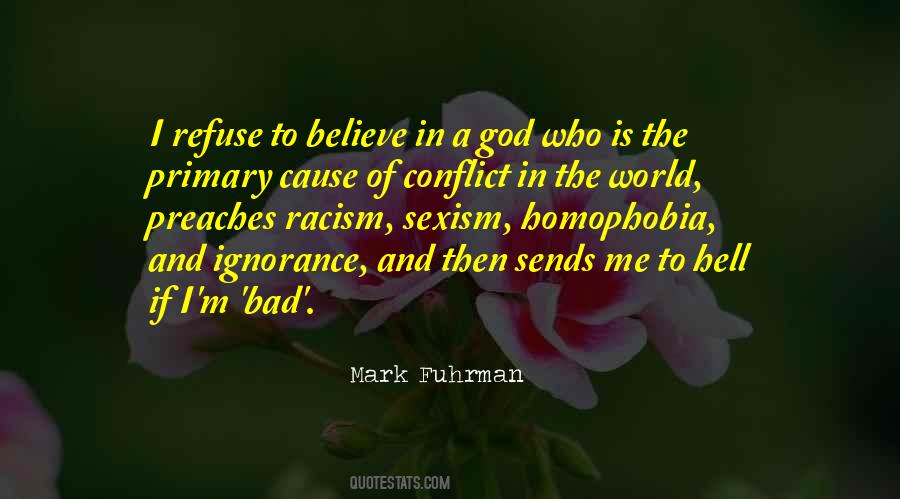 Quotes About Conflict In The World #1024544