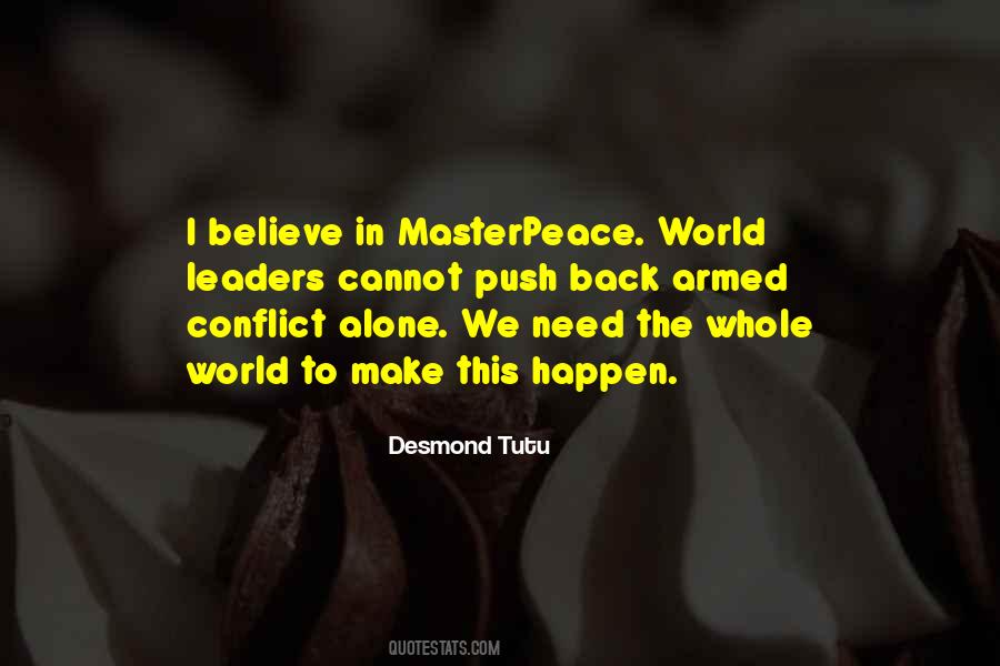 Quotes About Conflict In The World #1278050