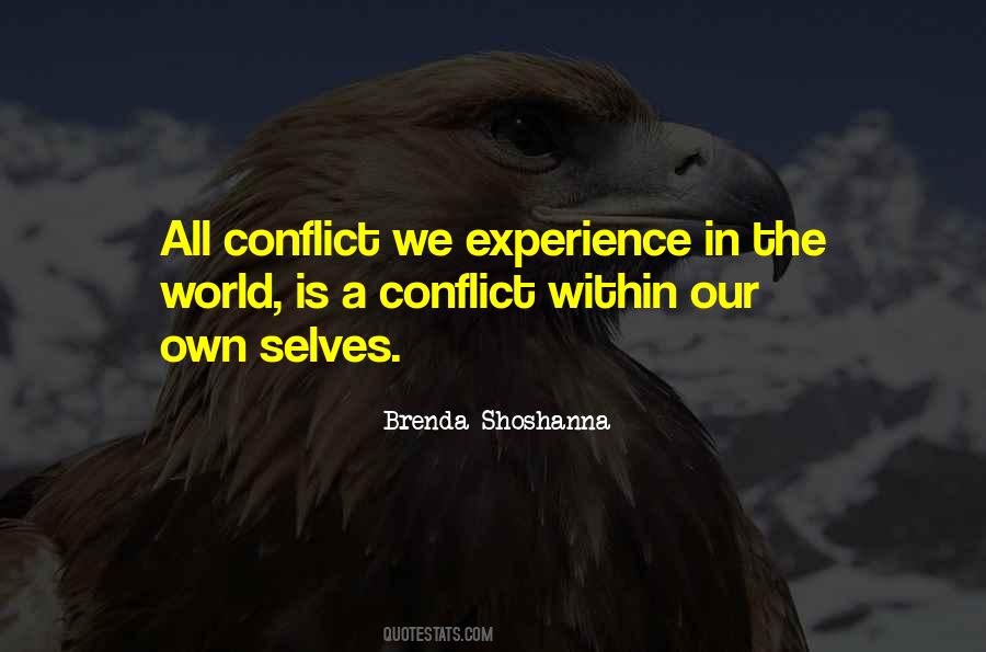 Quotes About Conflict In The World #1330488