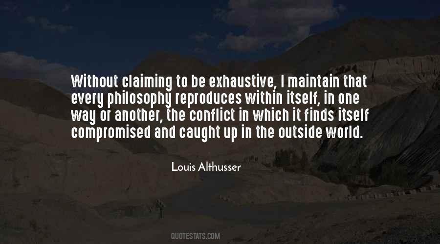 Quotes About Conflict In The World #1475771